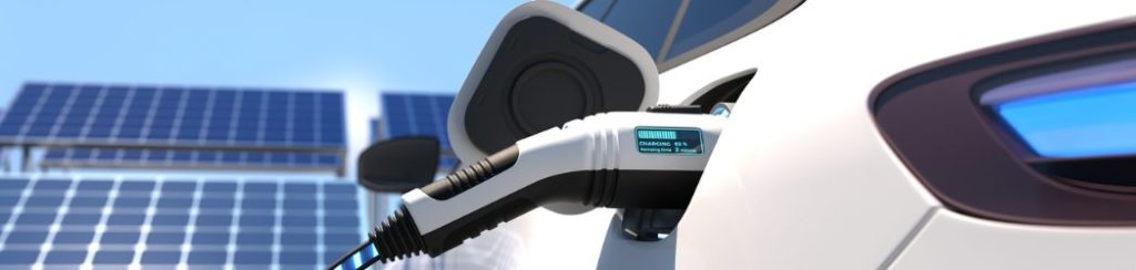 EV charging using solar panels